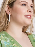 Beaded Hoop Earrings