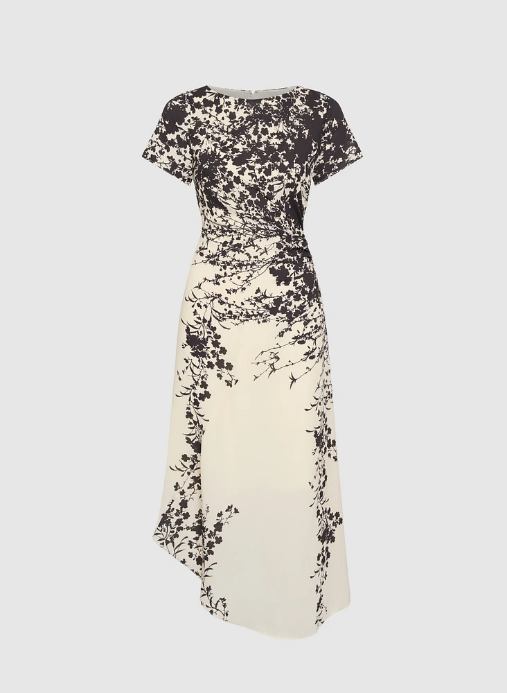 Floral Cascade Dress