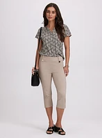 Bengaline Pull-On Capris