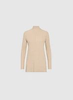 Cable & Rib Knit Sweater