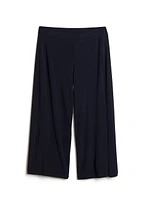 Wide Leg Pull-On Capris