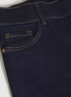 Pull-On Flare-Leg Jeans