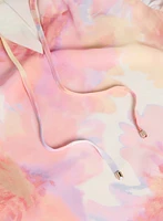 Frilled Floral Blouse