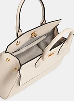 Pebble Grain Vegan Leather Handbag