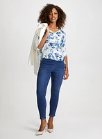 Pull-On Slim Leg Jeans