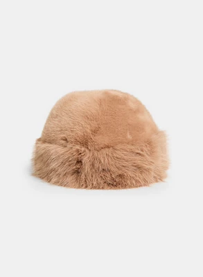Faux-Fur Dome Hat