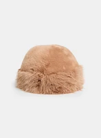 Faux-Fur Dome Hat