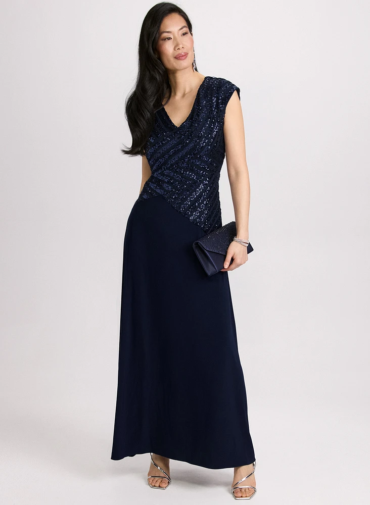Sequin Embellished Dress