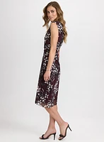 Mesh Floral Dress