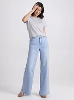 Rhinestone Detail T-Shirt
