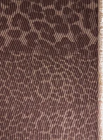 Foulard métallique à motif animal