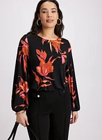 Floral Print Top