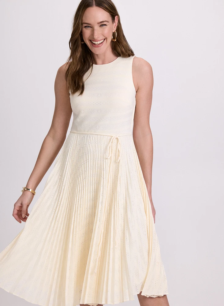 Striped Lace Dress
