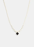 Reversible Clover Pendant Necklace
