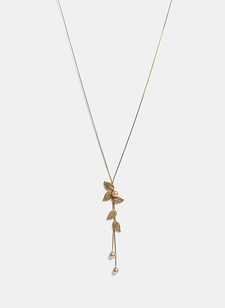 Pearl Drop Pendant Necklace
