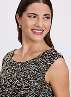 Sequined Empire Waist Dress