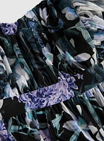 Floral Mesh Dress