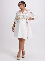Robe de jour à imprimé floral