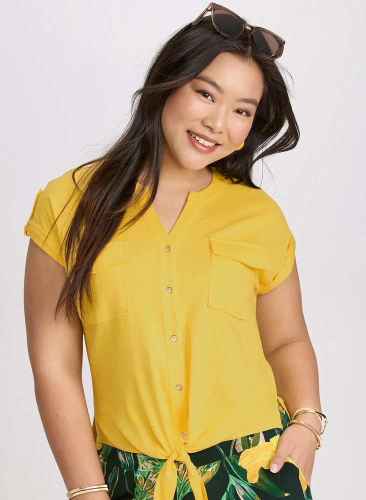 Button-Down Blouse