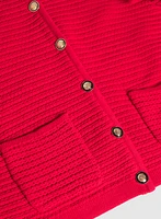 Cardigan en tricot texturé