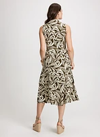 Geometric Print Day Dress