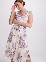 Floral Chiffon Dress