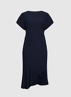 Eyelet Midi Dress