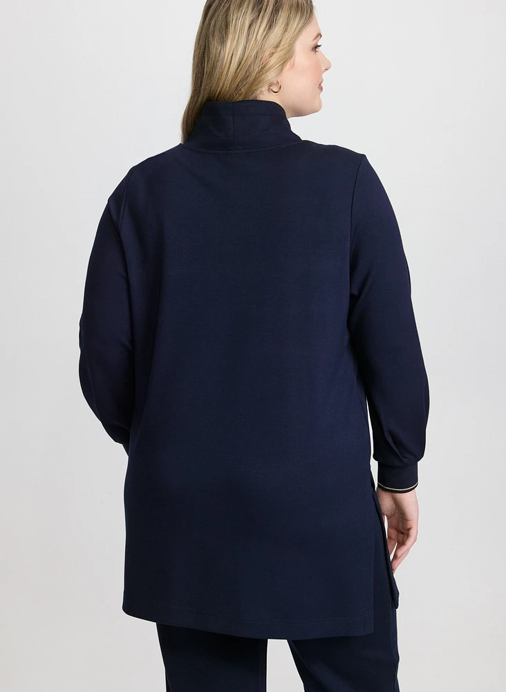 Funnel Neck Top