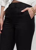 Modern Fit Linen-Blend Straight Leg Pants