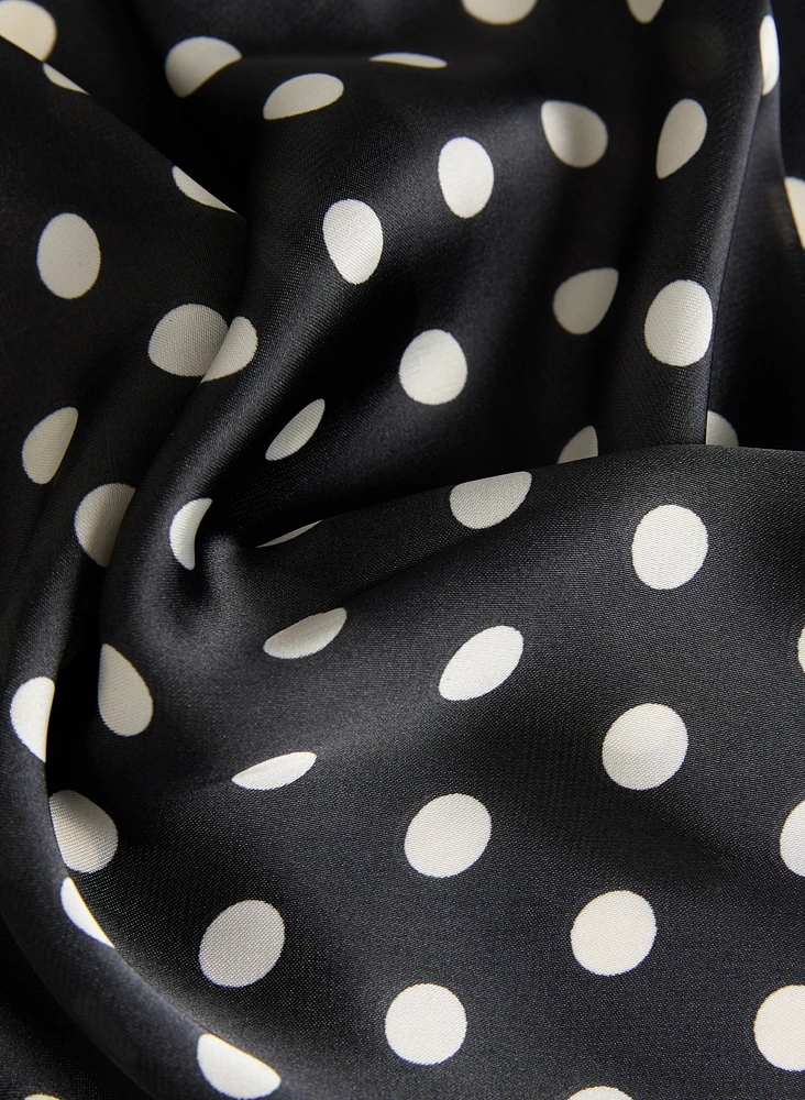 Polka Dot Scarf