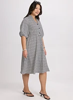 Geometric Print Dress