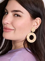 Raffia & Pearl Earrings