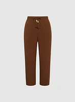 Olivia Crinkled Wide-Leg Pants