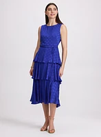 Tiered Dot Dress