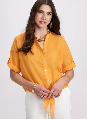 Button-Down Blouse