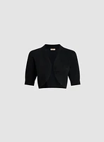 Knit Bolero Cardigan