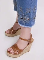 Embroidered Detail Jeans