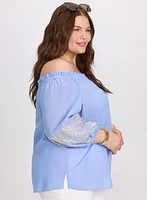 Off-The-Shoulder Blouse