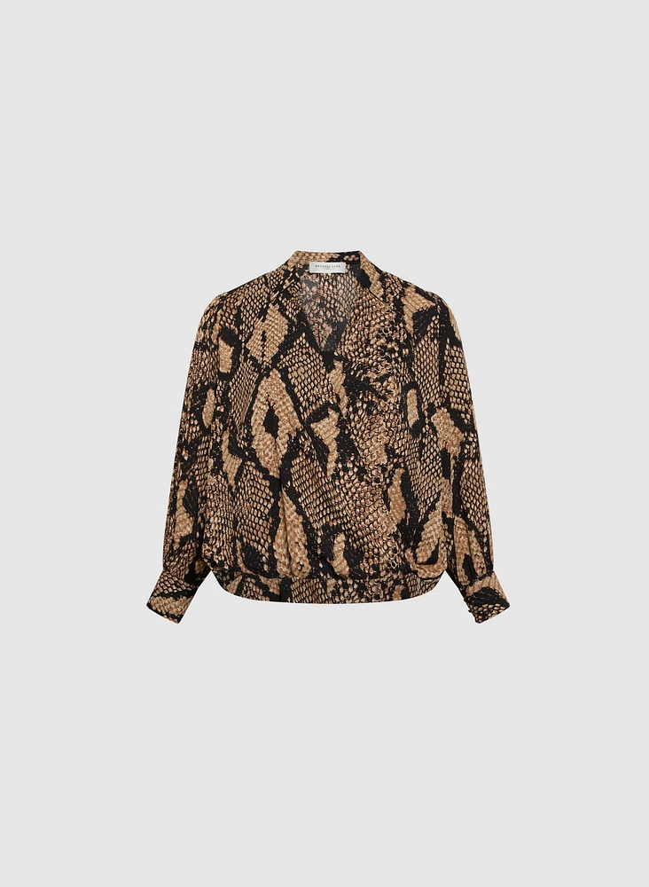 Melanie Lyne - Snake Print Blouse