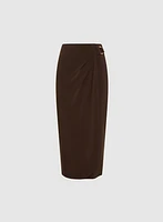 Jersey Wrap Skirt