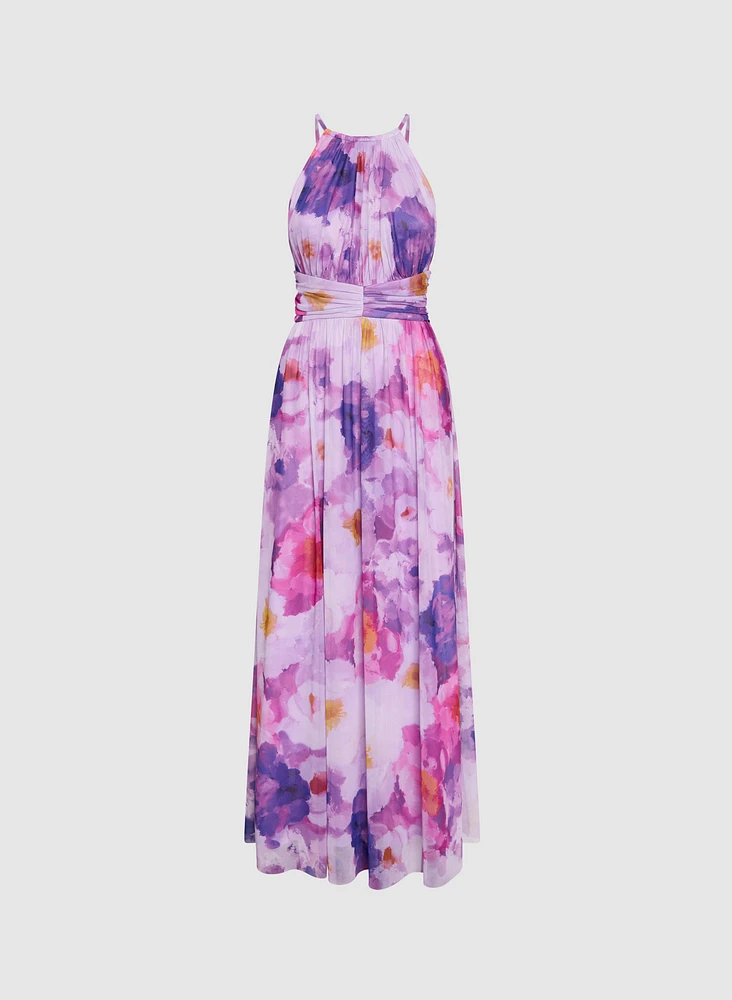 Floral Chiffon Dress