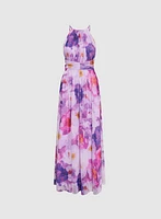 Floral Chiffon Dress