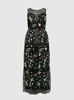 Floral Embroidered Dress