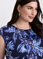 Floral Tie-Waist Dress