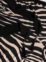 Zebra Print Jumpsuit