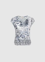 Mixed Print T-Shirt