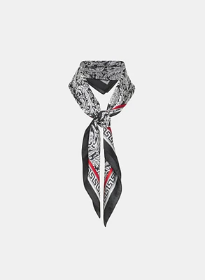 Foulard à motif abstrait