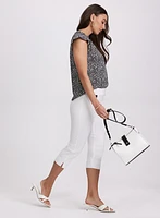 Bengaline Pull-On Capris