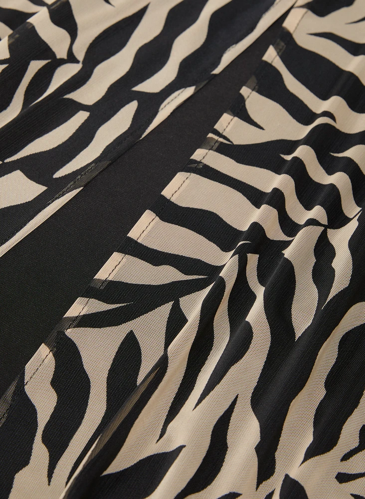 Leaf Print Top