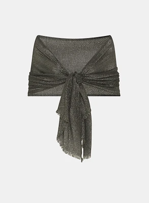 Glitter Wrap Scarf